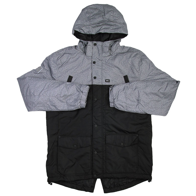 мужская серая куртка K1X Fullcourt Mountain Parka 1100-0197/0804 - цена, описание, фото 1